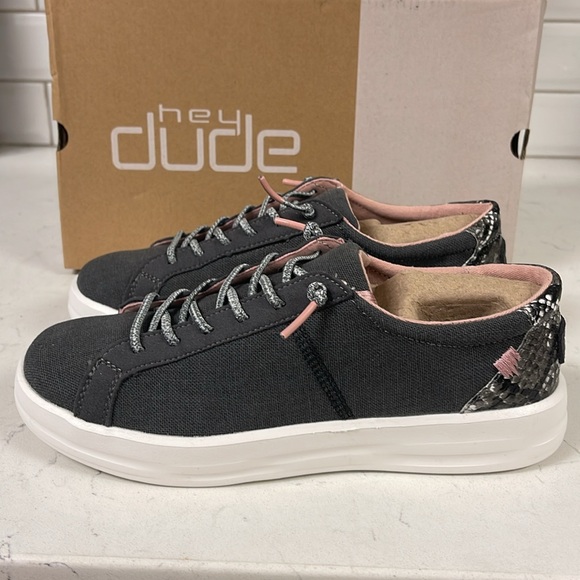 Hey Dude Karina - Jet Black Size 6 Style Number: 49154-0XD - Picture 14 of 15